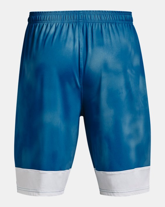 Men's UA Stretch Train Printed Shorts, Blue, pdpMainDesktop image number 6
